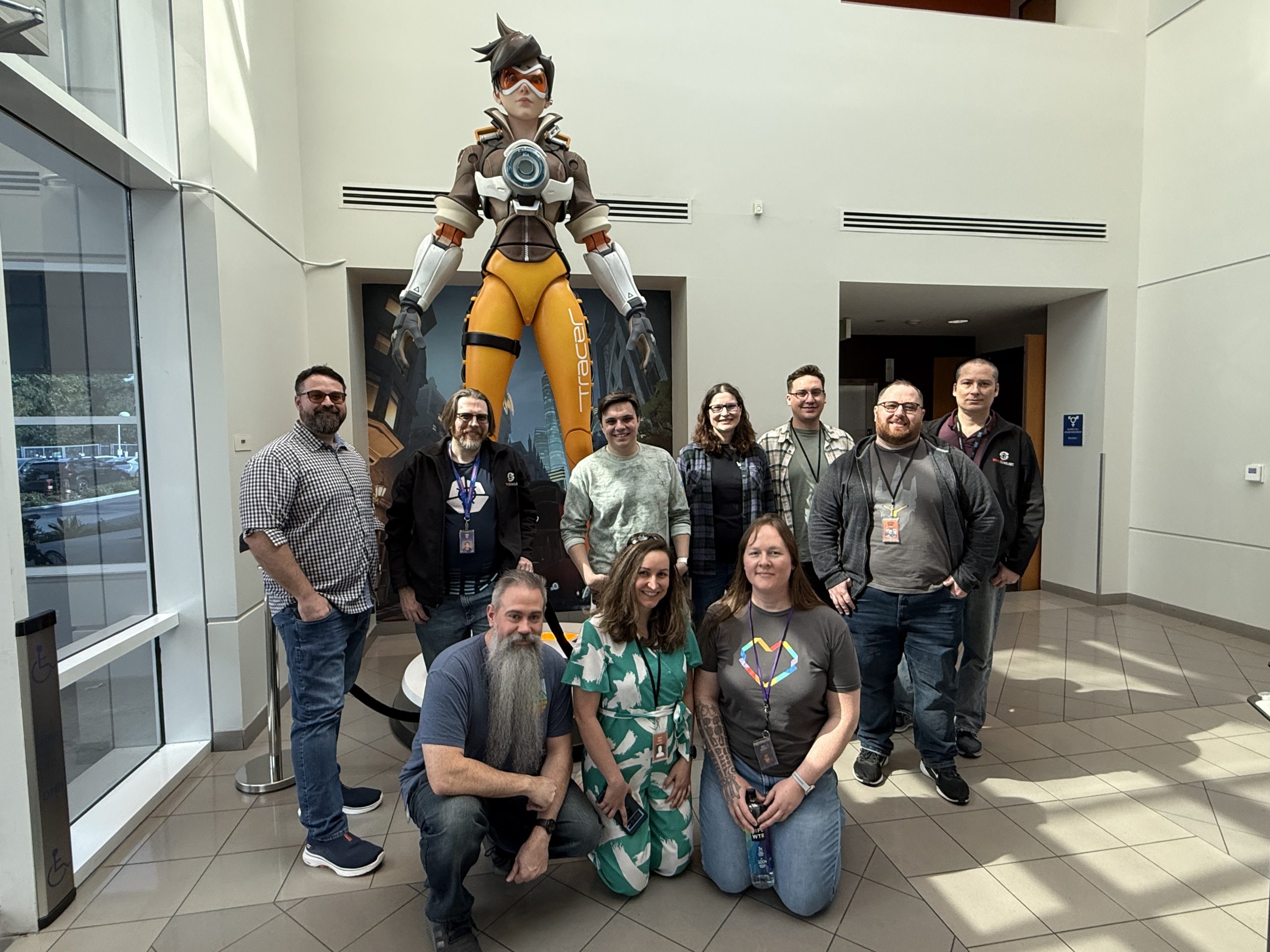 Office tour with my team to Overwatch Game Development building in Irvine Office tour with my team to Overwatch Game Development building in Irvine